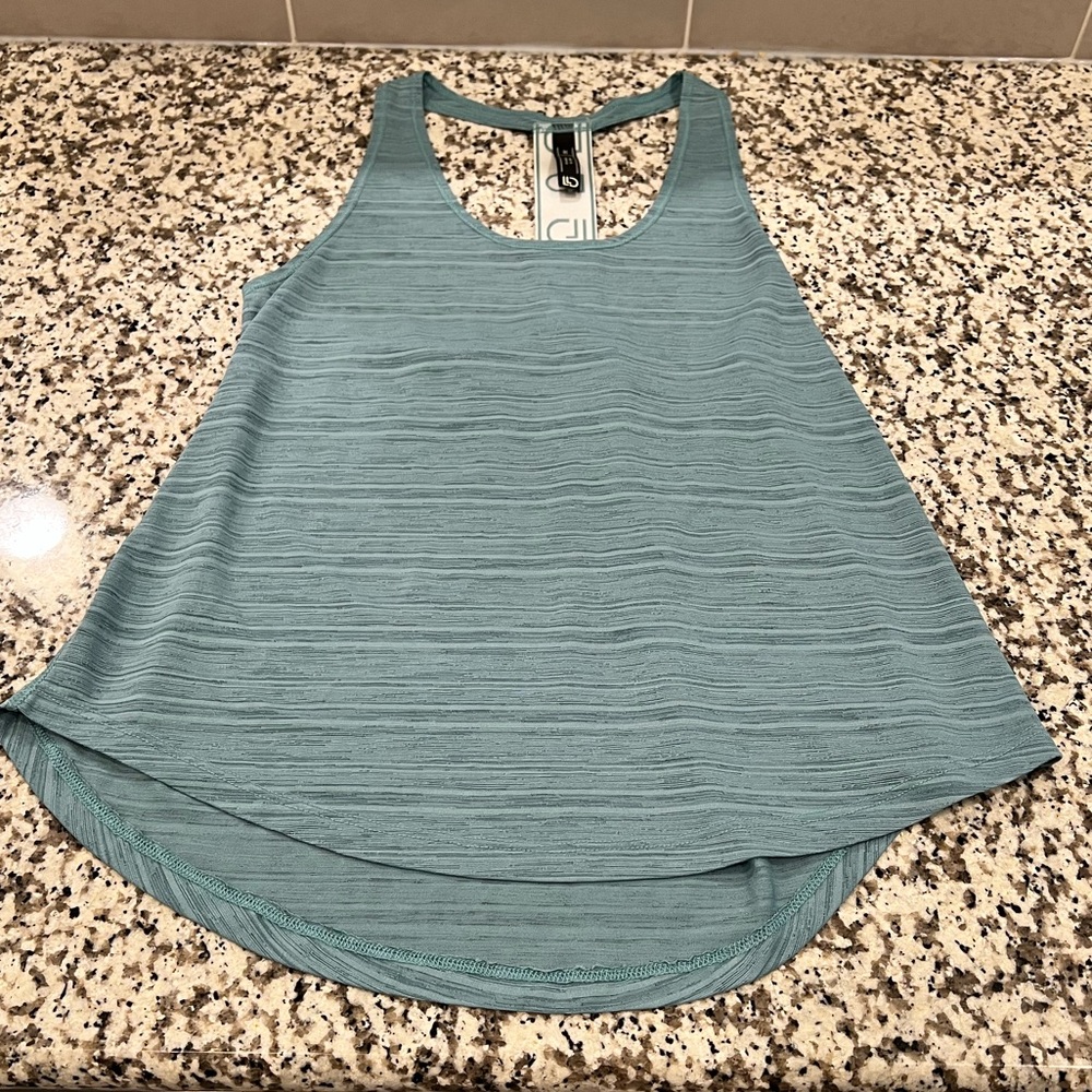 Women's Teal Athletic Tank Top